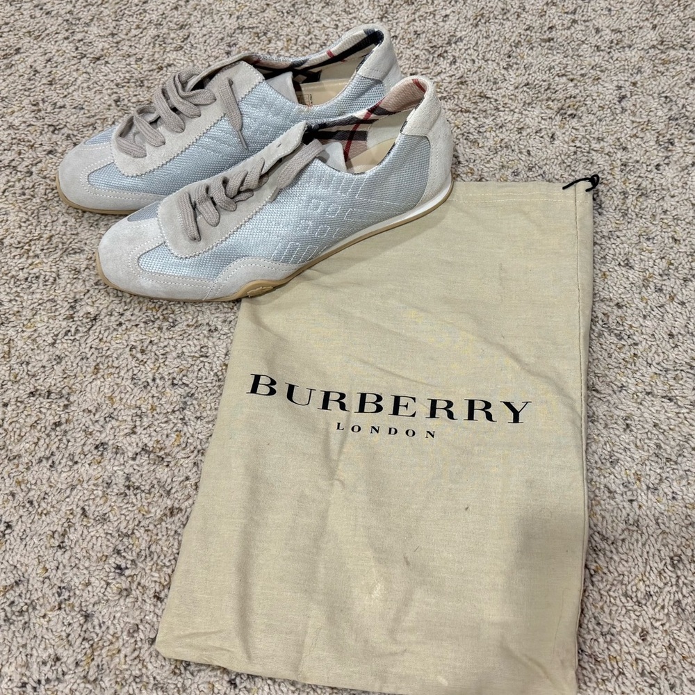 Burberry Sneakers with Dust Bag